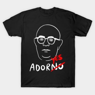 Theodor Adorno (German Philosopher) - Philosophy Pun AdorYES T-Shirt